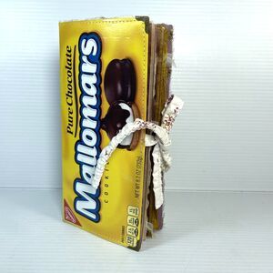 Sweet Memories II Mallomars Junk Journal Travelers Writing Journal 9” X 4” X 2”